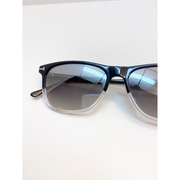 Authentic Tom Ford FT 0813 Caleb Black Ruthenium/smoke Gradient - Picture 3 of 8